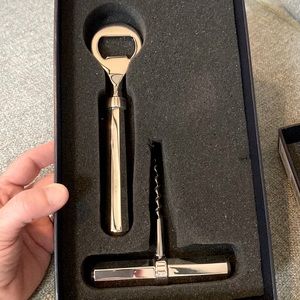 NIB, Ralph Lauren Bar Set-Bottle Opener/Corkscrew MSRP $195
